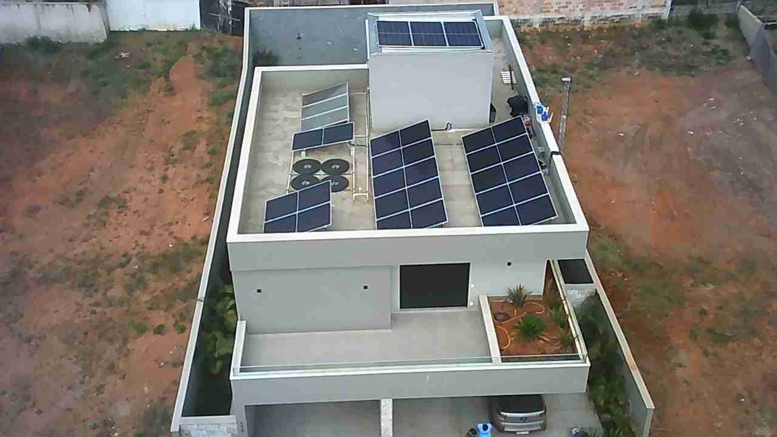 Instalação de Usina Fotovoltaica no Residencial Costa Laguna – Alphaville Lagoa dos Ingleses, Nova Lima