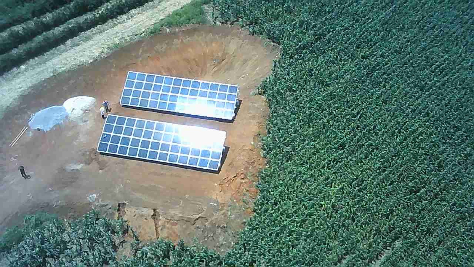 Instalação de Usina Fotovoltaica para fazenda em Aiuruoca – MG